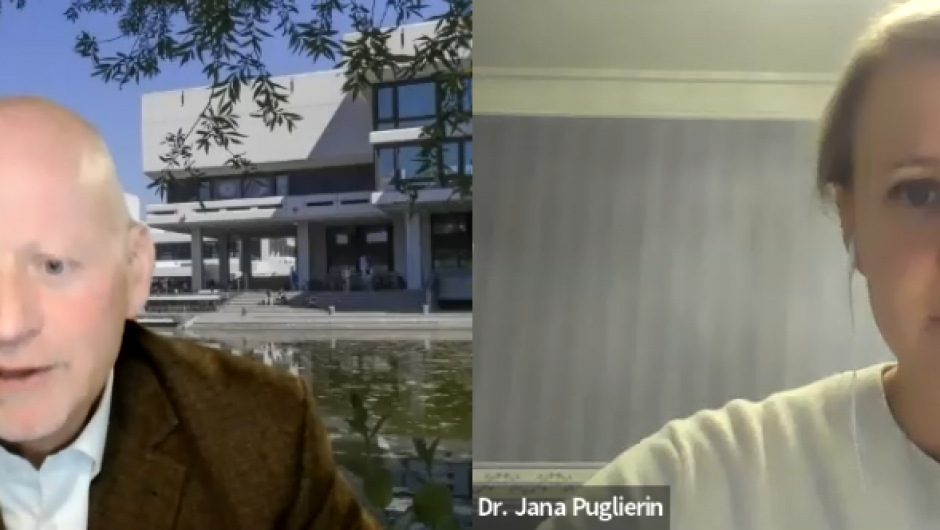 Prof. Dr. Stephan Bierling im Webtalk mit Dr. Jana Puglierin